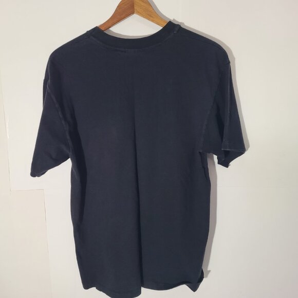 Vintage 90s Kenworth Trucking Black Pocket Large Promo T-Shirt Made in USA - Picture 5 of 5